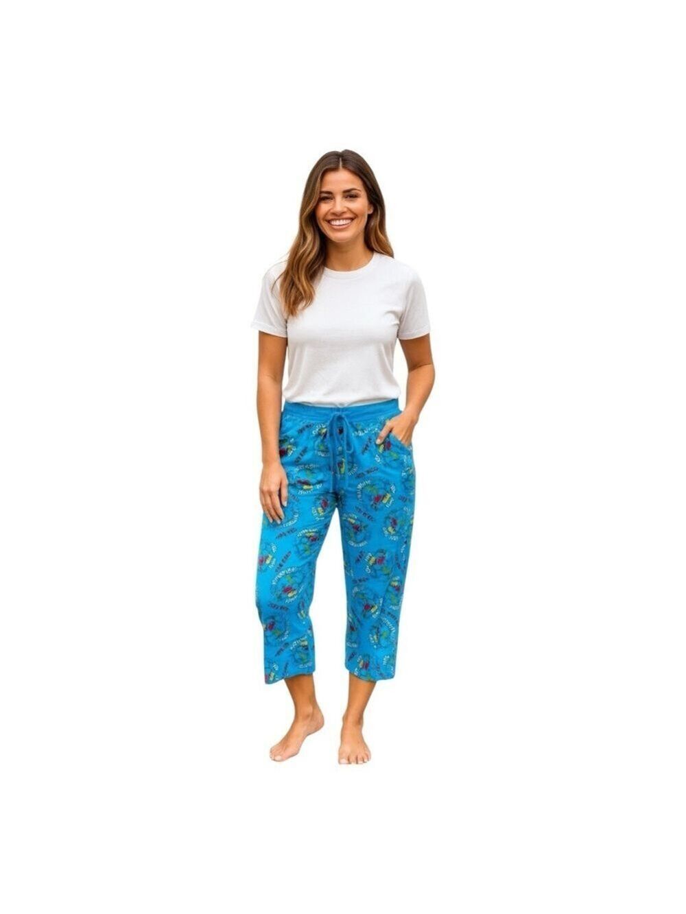 Dr. Seuss Size S Women’s Cropped Pajama Pants